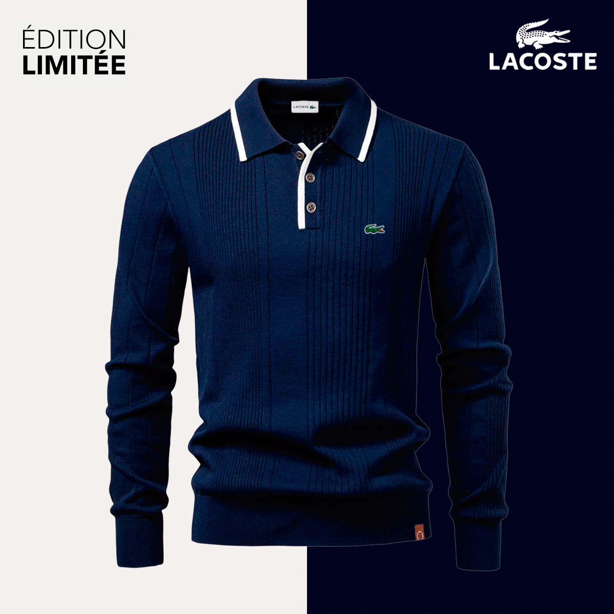 Traditionele gebreide trui 